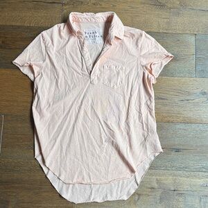 Frank & Eileen Light Peach Casual Shirt